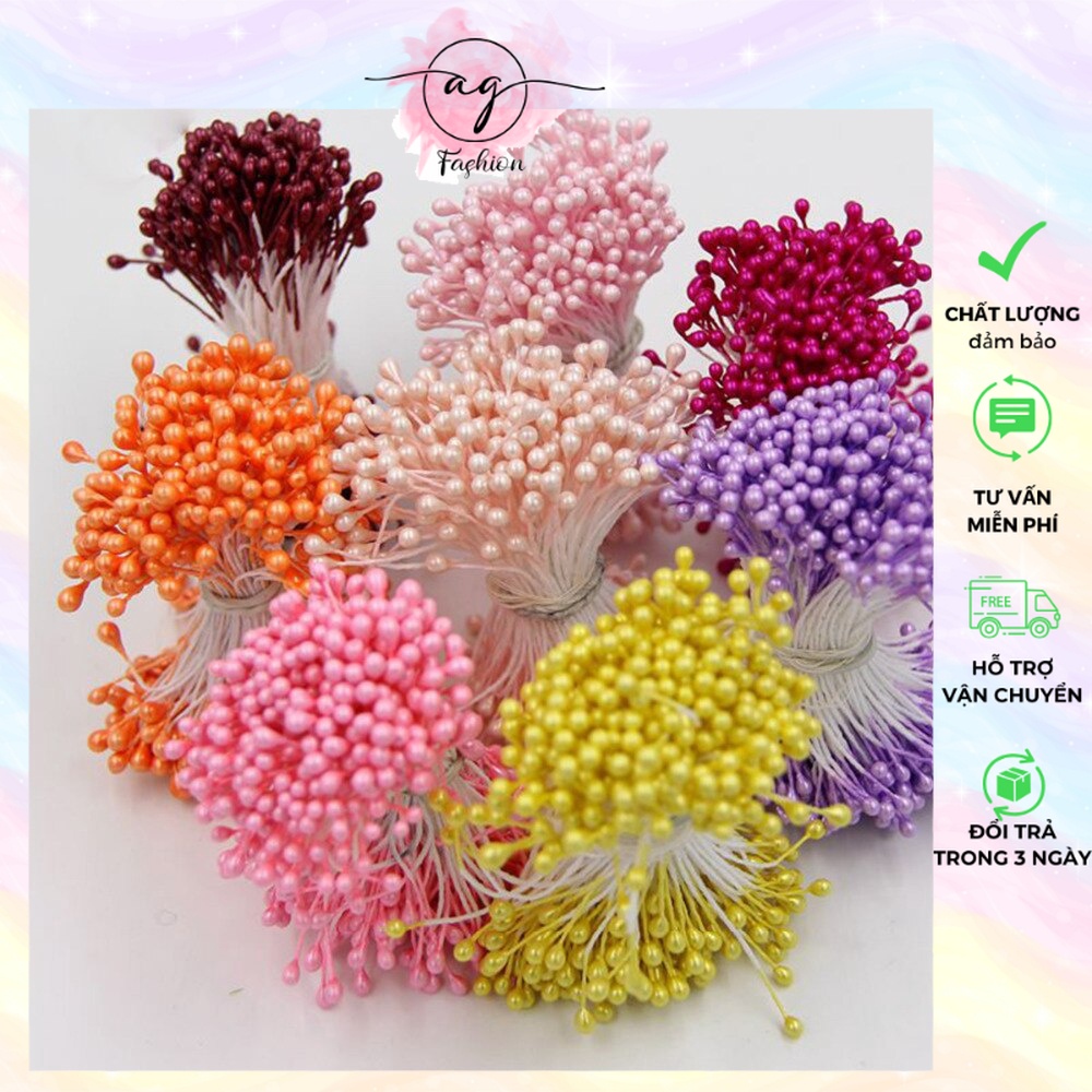 Túi 150 nhị hoa giả dùng để trang trí bánh/ tiệc cưới/ nhà cửa AG.FASHION