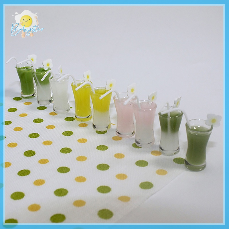 Mô Hình Ly cocktail Mini Trang Trí Nhà Búp Bê 1: 6 / 1: 12 Mới