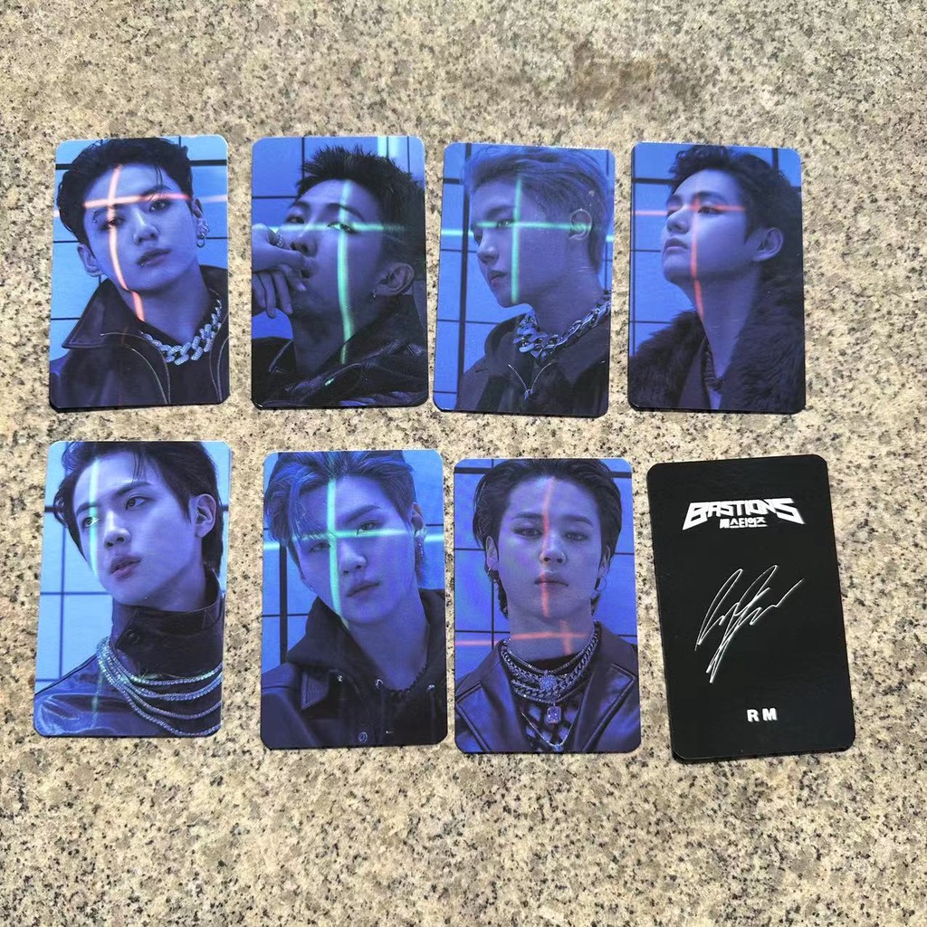 Set 2-7 Tấm Ảnh lomo Card j-hope v rm suga jin jin jk Bts bangtan boys