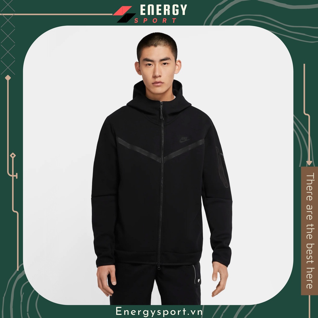 Áo Khoác Thể Thao Nike Sportswear Tech Fleece Men's Full-Zip Hoodie CU4489-010