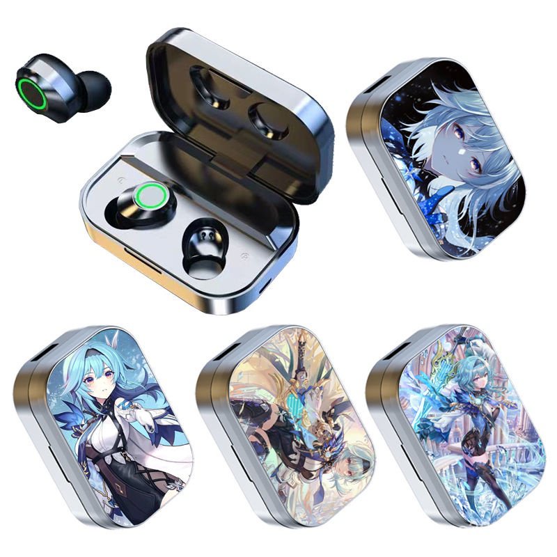 ★Genshin Impact★Tai Nghe Nhét Trong Không Dây Kết Nối bluetooth Chơi game eula