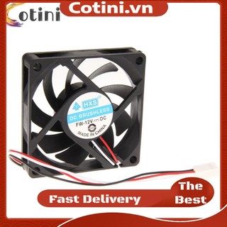 Quạt Tản Nhiệt Cho Máy Tính 12v 7cm 70mm