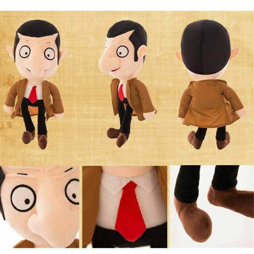 Mr. Bean Plush Doll Stuffed Cartoon Rag Doll Teddy Bear Pacify Doll BedsideGift for Kids Sleeping CompanyStuffed CartoonMr. Bean Plush DollCartoon Rag Doll Teddy Bear Pacify Doll