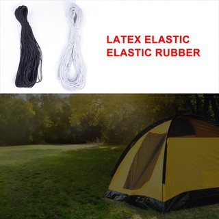 【adorb2】3MM 10 M Tent Poles Connection Rubber Band Elastic Pole Rope Stretch String