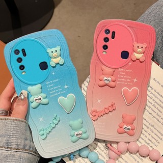 ốp lưng vivo y30 ốp lưng vivo y50 Dễ Thương Ốp Điện Thoại Hình Mèo 3d Chống Sốc Cho