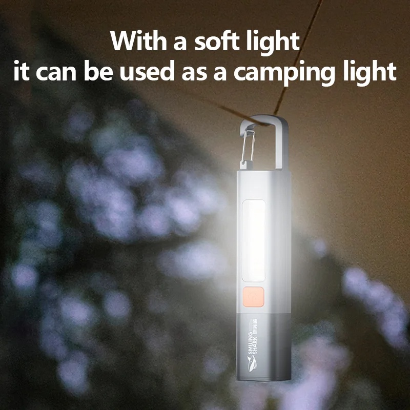 Nurgaz Đèn Pin Mini Siêu Sáng Đa Năng Tiện Dụng Mang Theo Du Lịch Cắm Trại
