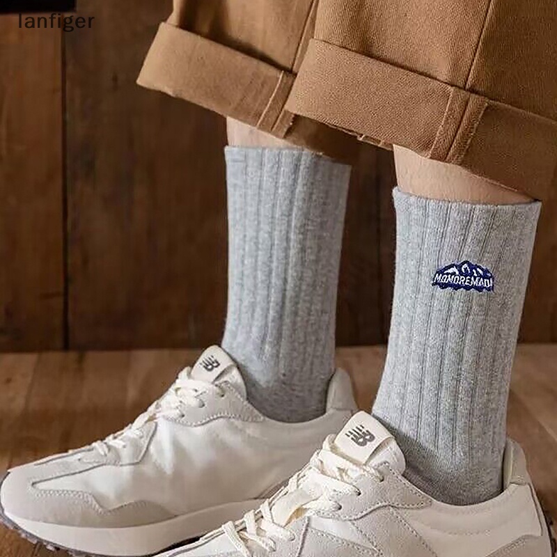 Lanf Vớ Thể Thao unisex Thoáng Khí Thoải Mái Thêu Hoạ Tiết Cổ Điển Nhật Bản