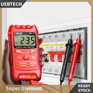 Đồng hồ đo vạn năng kỹ thuật số mini ac / dc tự động