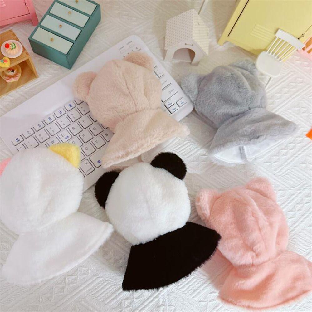 Uumir Áo Choàng Lông Nhung 10cm Hình Động Vật Hoạt Hình Thay Đổi Màu Trang Phục Cho Búp Bê