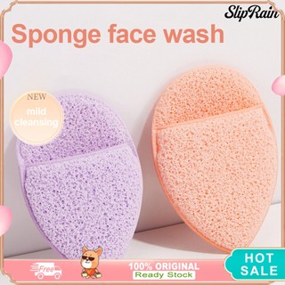 ♥mút rửa mặt mềm mại hydrat hóa tẩy trang hình giọt nước
