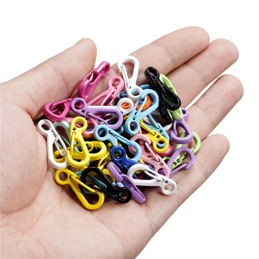 St.kunkka Set 10 Móc Khóa Hình Móng Vuốt Màu Sắc Ngọt Ngào Dùng Làm Móc Khóa diy