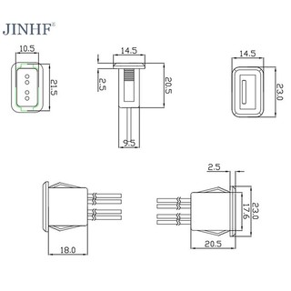 Jack Cắm Sạc usb 2.0 2.0 Chất Lượng Cao