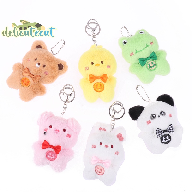 Móc Khóa Đồ chơi nhồi bông Gấu Trúc Heo Hoạt Hình Đáng Yêu