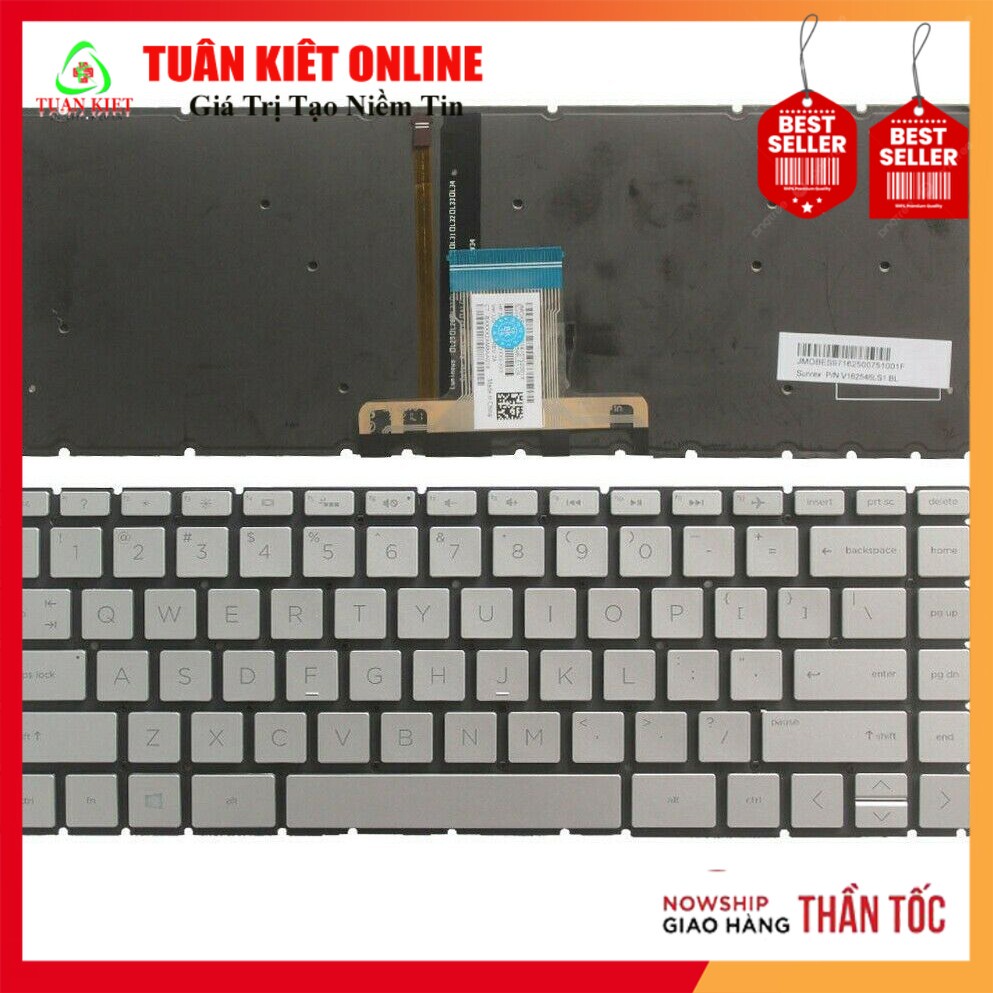 Bàn phím Laptop HP Pavilion 14S-DK 14S-DP 14S-CR 14s-CF 14-CE 14-CF 14S-DF 14-DK - Bảo Hành 6 Tháng