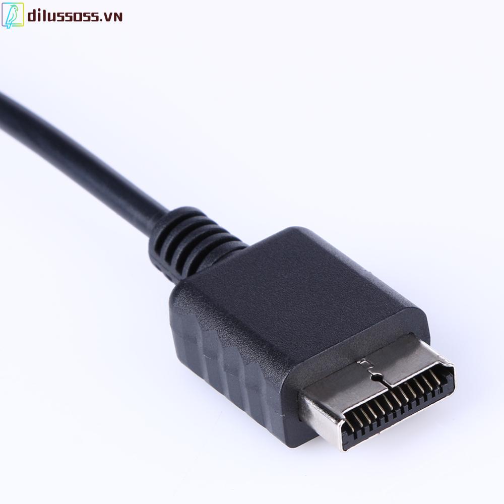 Dây Cáp 1.8m rgb scart tv av Cho ps1 ps2 ps3