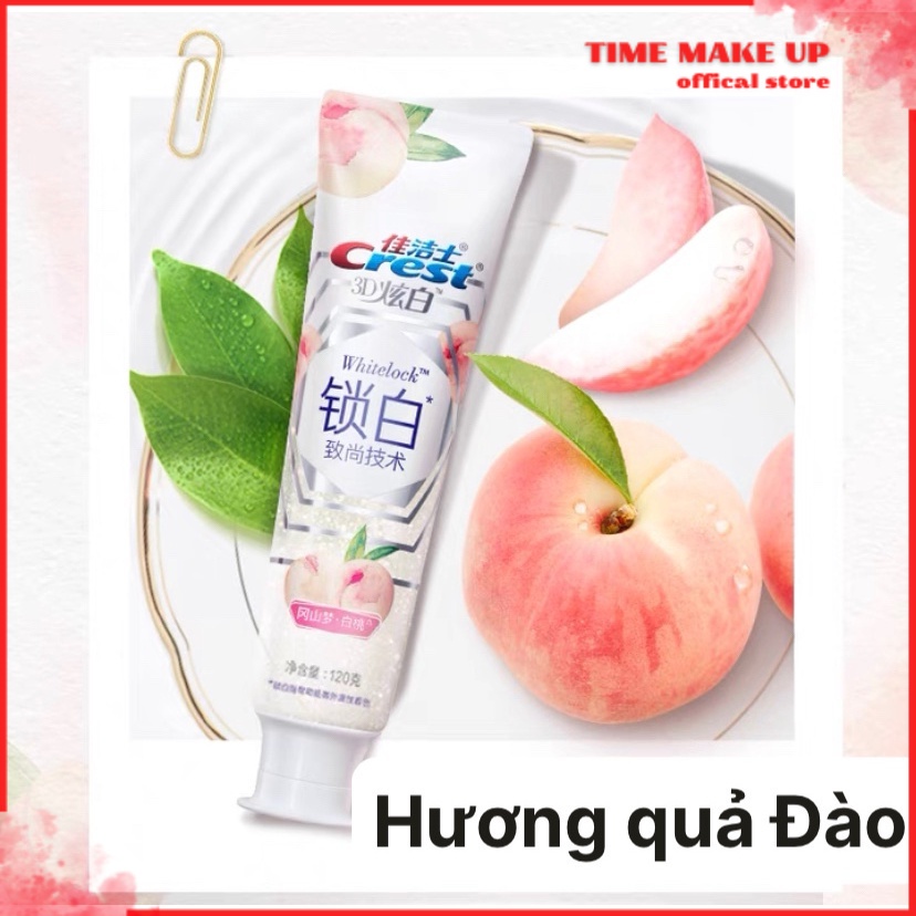 Kem đánh răng - Nước xúc miệng Crest hương quả Đào MS 1038