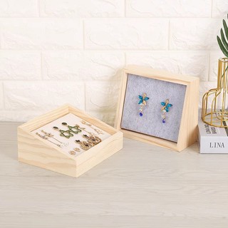 Pu khay trưng bày trang sức bằng da