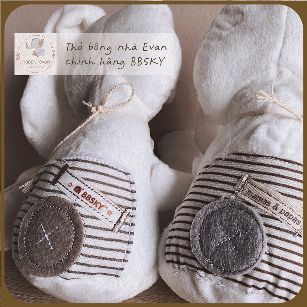 Thú Nhồi Bông Hình Gấu teddy Tai Dài bbsky Thỏ dou An Toàn Cho Bé