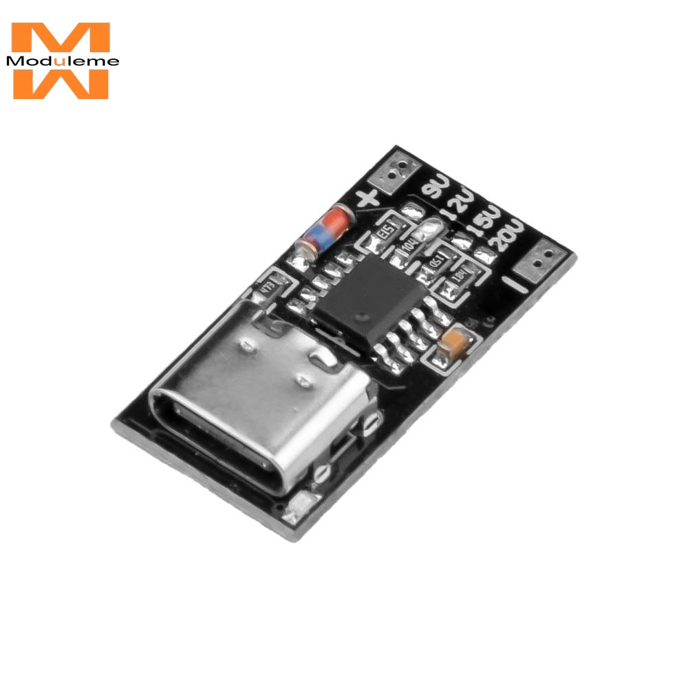 Mô Đun Kích Hoạt pd / qc Sạc Nhanh usb type-c Sang 12v dc