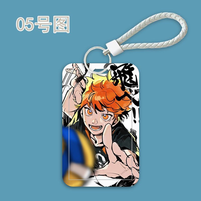 !!!! Haikyuu! Ví Đựng Thẻ id / Danh Thiếp / Thẻ Ngân Hàng Kiểu Dáng Đơn Giản Tiện Lợi Ốp