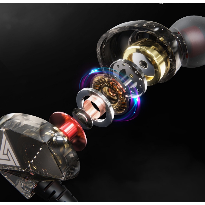 Tai Nghe Gaming QKZ AK2 Pro Nghe Nhạc Chơi Game  2022 Mới Nhất Âm Thanh Super Bass, Dây Chống Rối, Có Mic Đàm Thoại