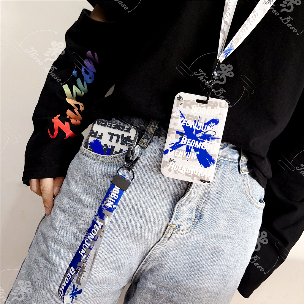 Dây Đeo Cổ Gắn Túi Xách / Điện Thoại Hình bts7s kpop txt5 free fall Junkook v layover jimin face Slashykids8 5star jin suga Amga agustd rm jhope
