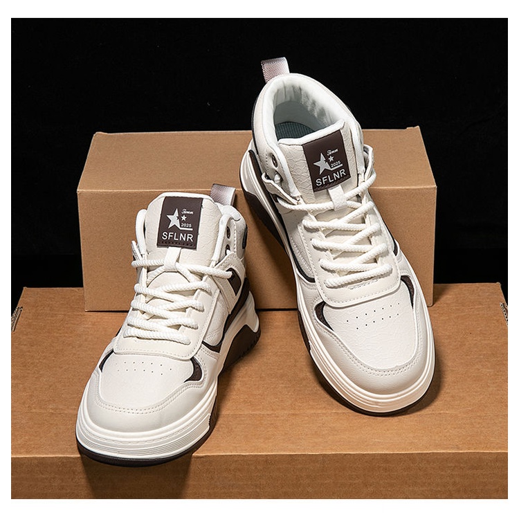 Mới Giày Thể Thao Cao Cổ Phong Cách Năng Động Trẻ Trung Dành Cho Nam