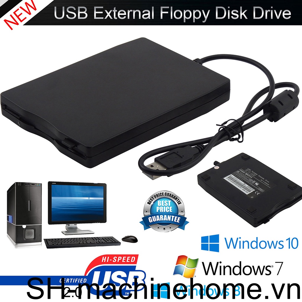 Ổ Đĩa Mềm 44mb inch Thay Thế Cho laptop win 98se / me / 2000 / xp 3 5