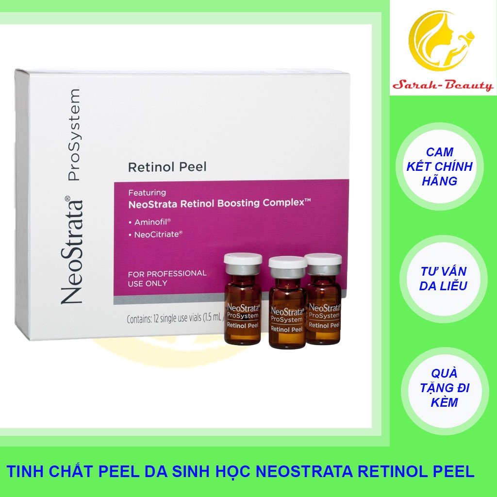 Tinh chất thay da sinh học NeoStrata ProSystem Retinol Peel, Exuviance Peel 1.5ml