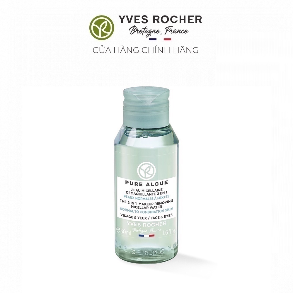 Nước tẩy trang Yves Rocher MINI PURE ALGUE 50ML