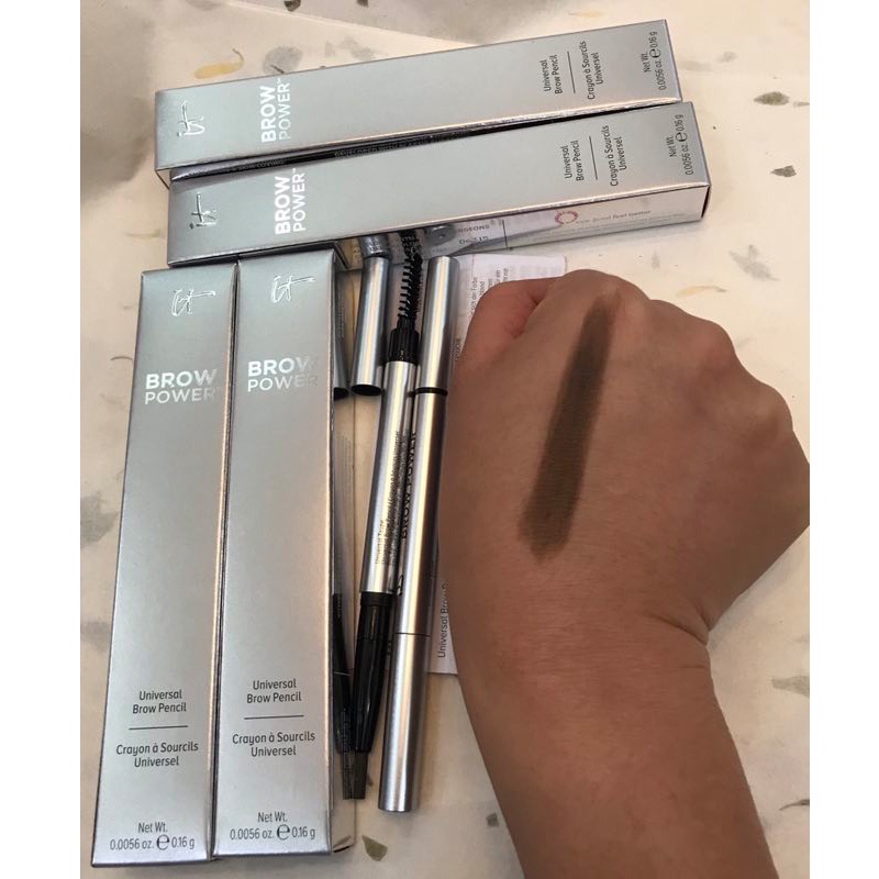 IT COSMETICS Bút Chì Kẻ Lông Mày Hai Đầu 0.16g Chống Thấm Nước Thông Dụng