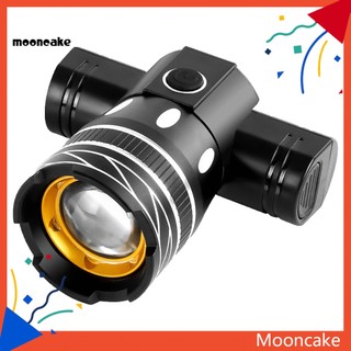 Đèn pha led chống thấm nước sạc usb cho xe đạp