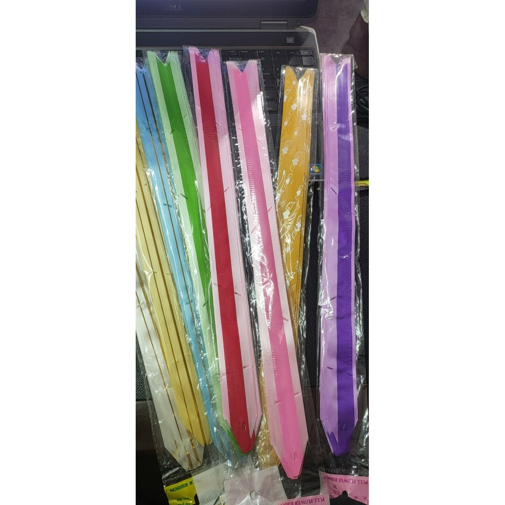 Dây nơ rút hộp quà 10 cái cánh nơ 3mc và 5cm Bách Hoá ĐÔ