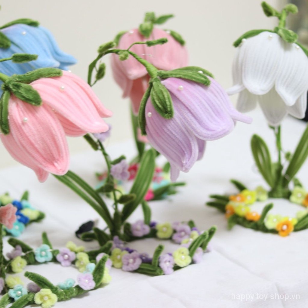 Lily of the valley Lồng Đèn Xoắn Làm Thủ Công diy Làm Quà Tặng Sinh Nhật Bạn Gái Sáng Tạo Trang Trí