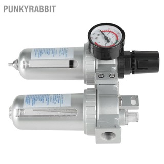 PunkyRabbit 1/2 "Bộ lọc máy nén khí áp suất Bộ dụng cụ điều chỉnh nước bẫy dầu