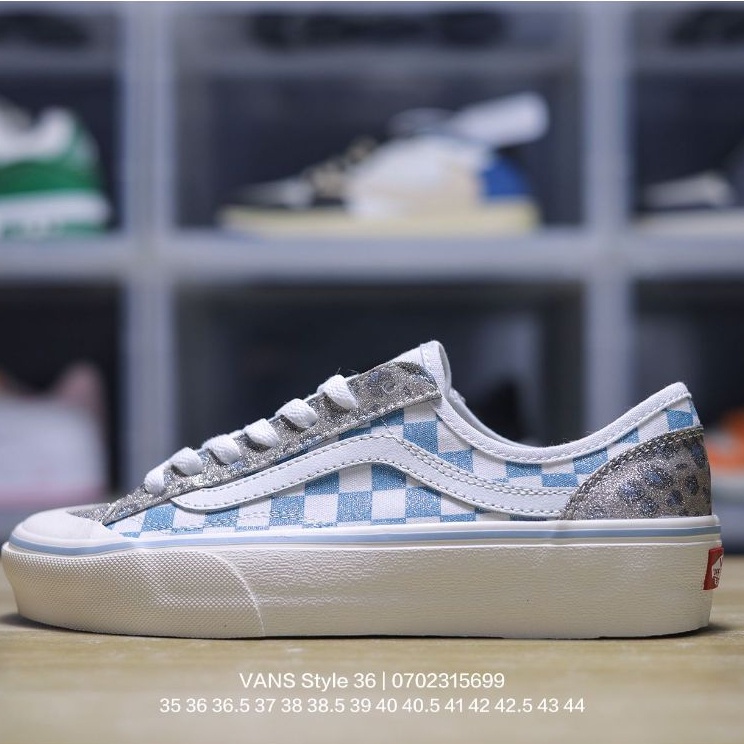 Vans Giày Vải canvas Cổ Thấp 36 Kiểu Cổ Điển Cá Tính