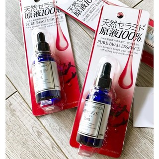 Tinh Chất Nhau Thai Pure Beau Essence- Ceramide cấp ẩm, chống lão hóa 30ml Nhật Bản (màu đỏ) - Ohayo Shop Japan