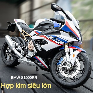 Mô hình xe hơi bmw s1000rr bằng hợp kim có đèn và nhạc độc đáo sống động