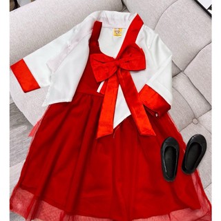 [8-22kg]  Đầm Hanbok  dành cho bé gái  (TT145)