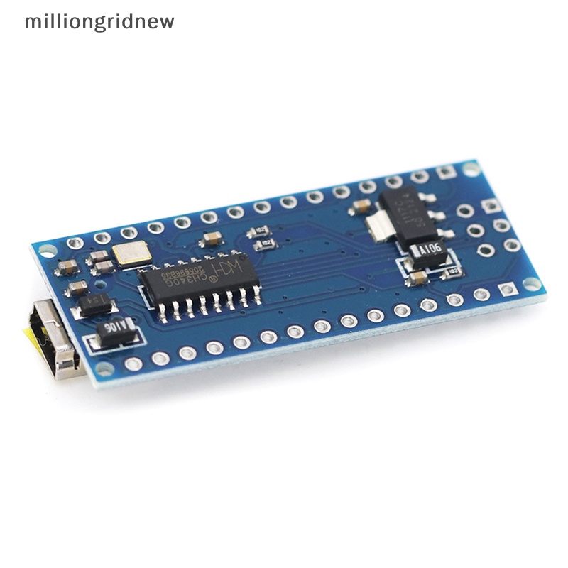 Bảng Mạch Điều Khiển Arduino Nano V3 Atmega168 PCB Không Có Cổng USB Mircro Type-C Mgn