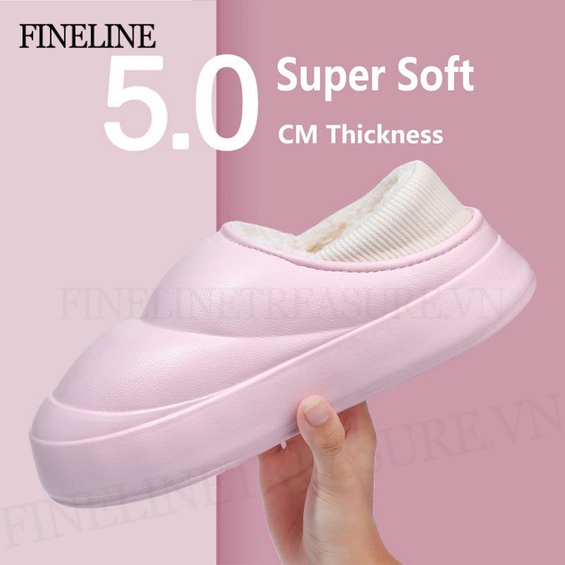 Dép Cotton Đế Mềm Dày Dặn Dễ Thương Thời Trang Cho Cặp Đôi