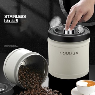 Hộp cà phê chân không bằng thép không gỉ 304 | Dụng cụ barista