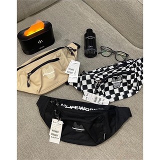 Túi chéo bao tử Lifework, túi đeo chéo hoặc đeo bụng Lifew chú chó Radok, túi bao tử Lifework 3 màu cá tính Unisex