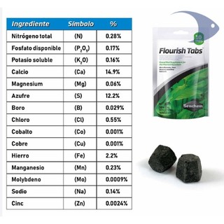 Phân nhét cho cây thủy sinh seachem Flourish tabs seachem