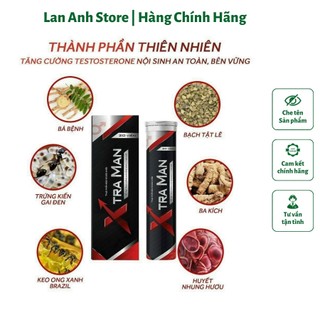 Viên Sủi Tăng Cường Sinh Lý Nam Extraman ( Hộp 20 Viên)