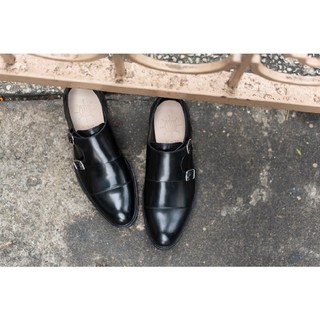 Giày Da Nam Kiểu Dáng MonkStrap Chất Liệu Da Bê Nhập Khẩu Thương Hiệu KNAR (1612T)
