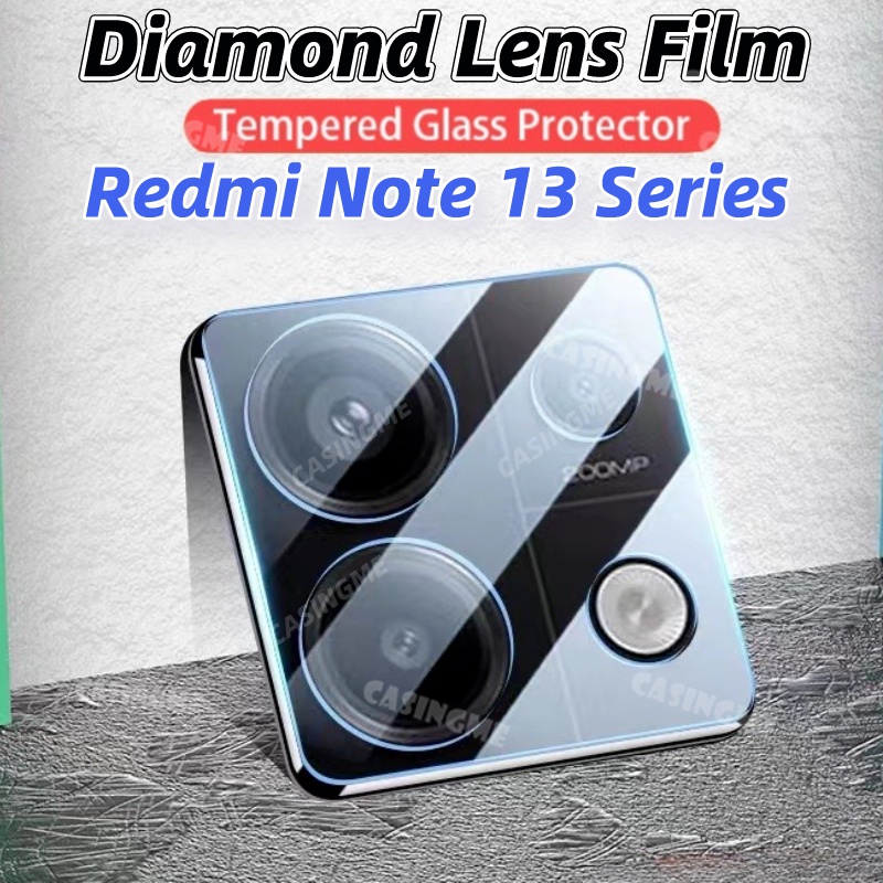 Miếng Dán Cường Lực 3D Trong Suốt Bảo Vệ Camera Redmi Note 13 Note13pro 5G Note13 Note13 Redmi Note13 13 Pro 13Pro Note13pro 5G 4G