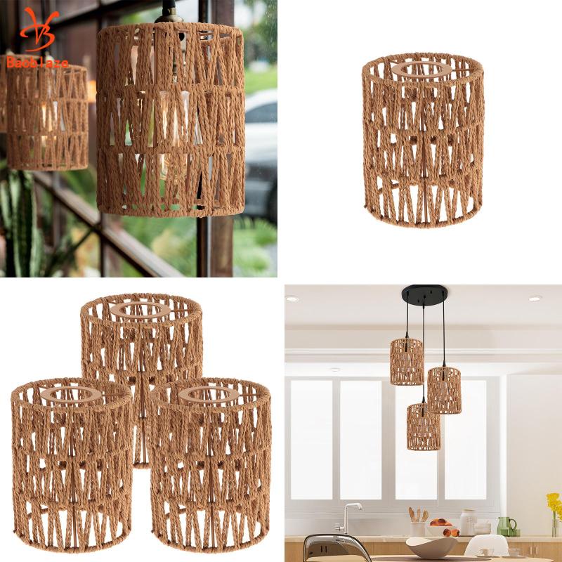 Baoblaze Chụp Đèn Chùm Bóng Phong Cách boho Cho Quán Cà Phê