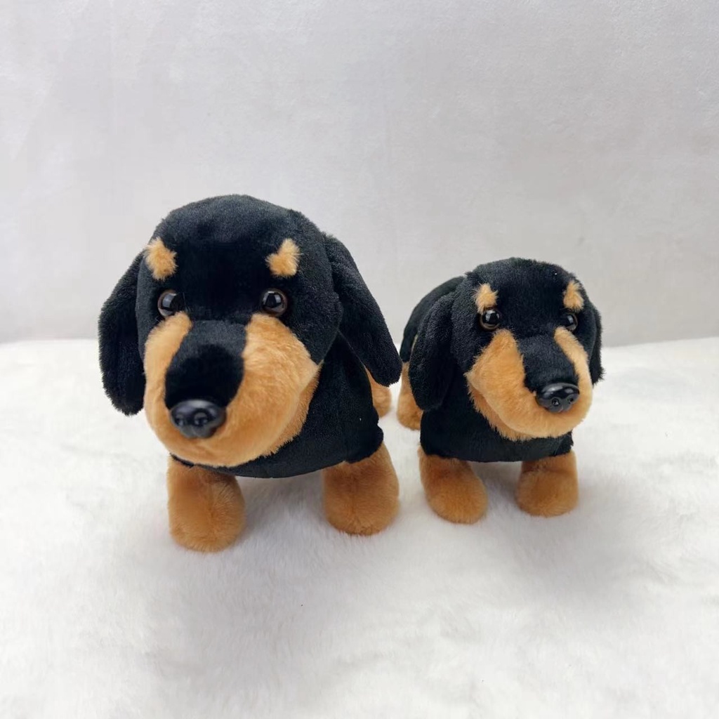 Thú Nhồi Bông Hình Chú Chó dachshund Dễ Thương Cho Bé