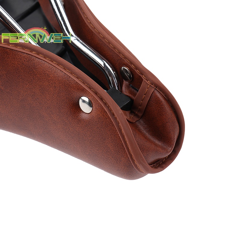 Yên Xe Đạp Bằng Da pu Thoải Mái Phong Cách Cổ Điển